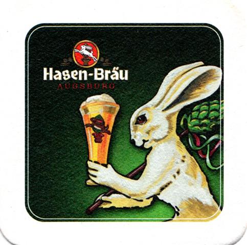 augsburg a-by hasen ibv 9-10a (quad185-hase mit bierglas) 